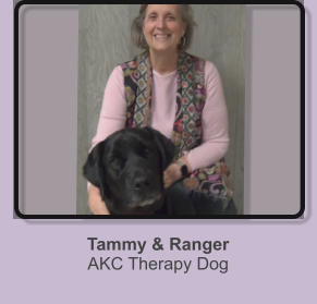 Tammy & Ranger AKC Therapy Dog