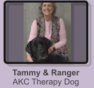 Tammy & Ranger AKC Therapy Dog