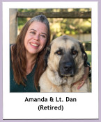 Amanda & Lt. Dan(Retired)